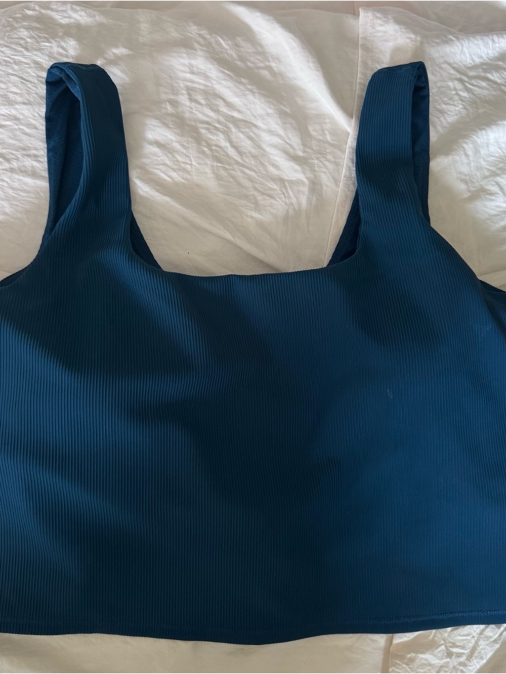 Skechers Teal Blue Active Shirt with White Logo